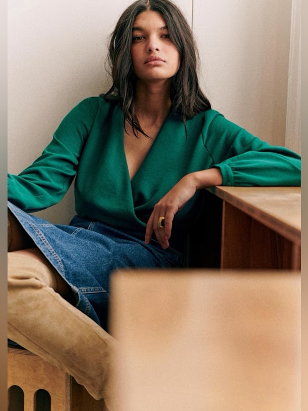 Sezane Abelia Blouse